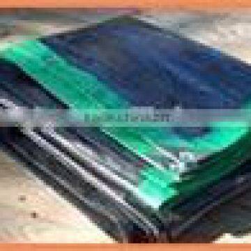 Green/Black Heavy-Duty Tarp, Green& Black Poly Tarps