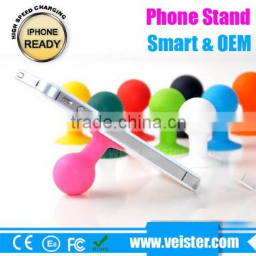 Cheapest silicone sucker stand for cell phone /for smart phone/for iphone