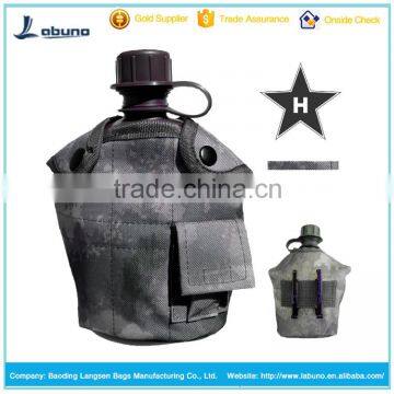 hot selling military outdoor water bottle kettle nylon carrying pouch hydration bag