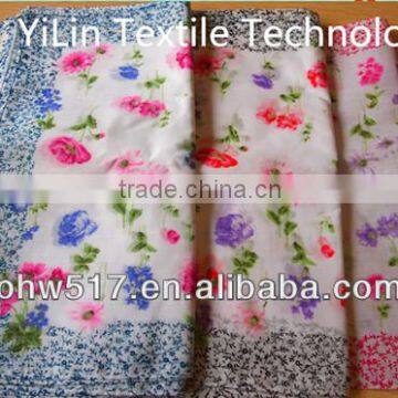 457-F1 cotton Printed ladies handkerchiefs custom export