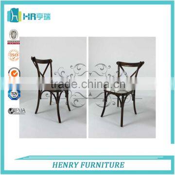 New Design Beech Wood Strong Cross Back Chair