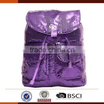 Fashion Sequin School Backpack Bag for Girls