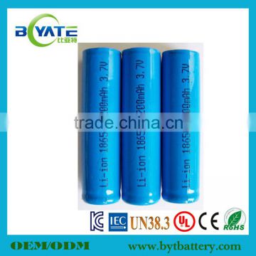 Hot Sell High Quality 3.7V18650 Cell for Torch