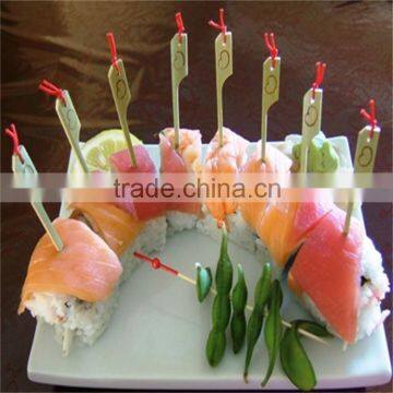 Natural Round Disposable Bbq Square Bamboo Skewers Price photo-5