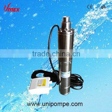 4" (QSD) Stainless Steel Screw Pump with oil-filled type motor