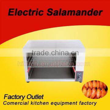 Hot selling all stainless steel hanging electric salamander grill with adjustable layers