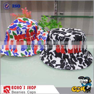 100% cotton wide visor fishing bucket hats / Basin hat / Bucket cap