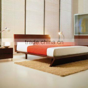 Wooden furniture bedroom design brown oak