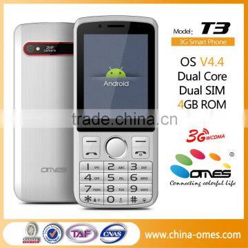 T3 OEM Special design Smart Phone Keypad touch screen Android 2.8 inch mobile