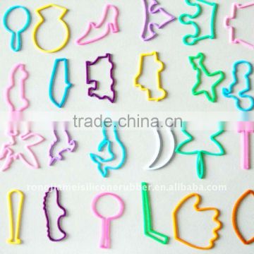 Elastic Hollow Silicone Rubber Bands