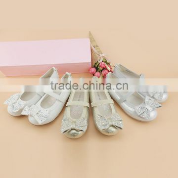 Cute girls bow children princess shoes trade shoes and fashion shoes new shoes fashion models