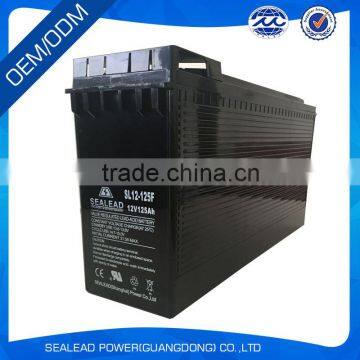 2016 FACTORY WHOLESALE 12v 125AH GEL battery for computer standby power supply