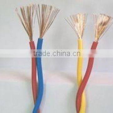 RVS/Cu Conductor PVC Insulated Twisted Pair Connecting Flexible Cable/Wire