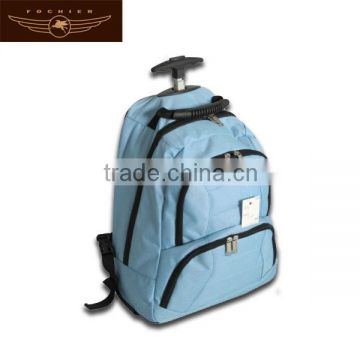 School backpack with wheel for sale,high quality