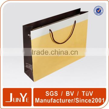 OEM printed luxury paper shopping bag with logo