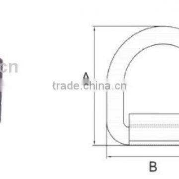 DR05 Forged D Ring TO truck van tie dow marine