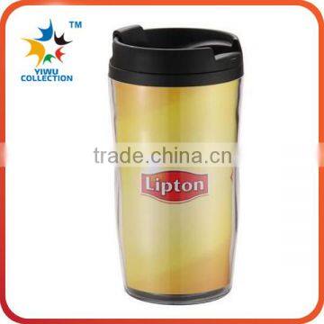 Hot Selling Wholesale double wall plastic mug cup