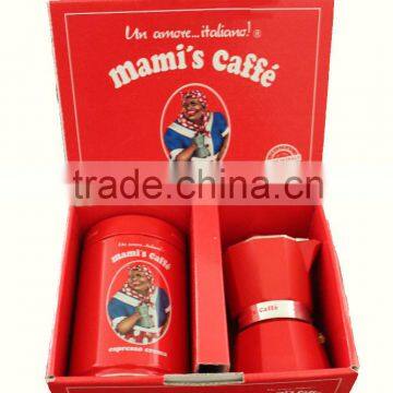 set coffee and moka gift box