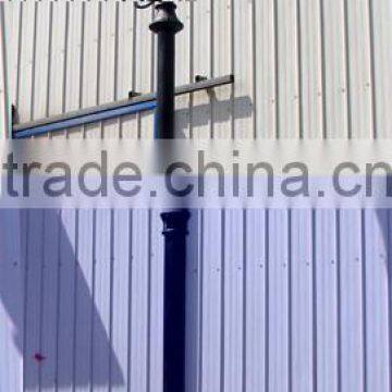 Aluminum Street Lamp Round Lamp Holder With PC Cover photo-2