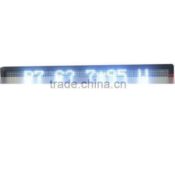 7*95 single line white color semi-outdoor LED message display