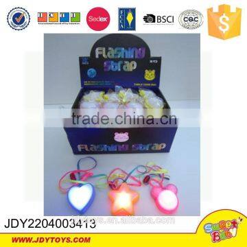 Hot sale light-up toys flash star flash peach hearts flash mouse with double lights