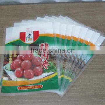 Food packaging bag for meat