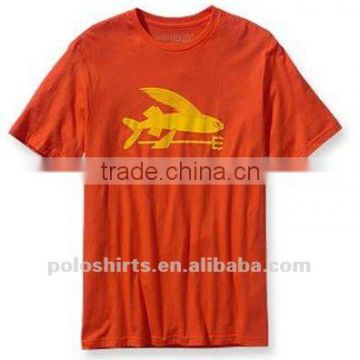 Flying fish cotton T-shirts for men