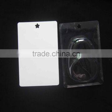 print blister with slide card