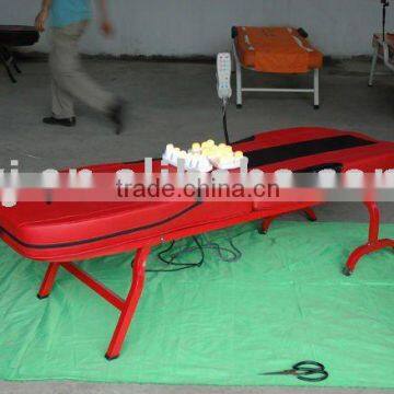 folding thermal jade massage bed/table with jade caps(AYJ-08A)