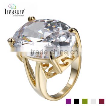 Vintage jewelry gold plated jewelry 925 silver ring zircon ring New model with high quality jewellry