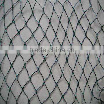agricultural black color diamond mesh knitted anti bird net for garden