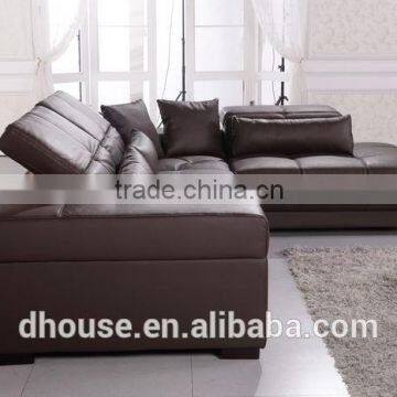 Modern Leather Corner Sofa DH1088