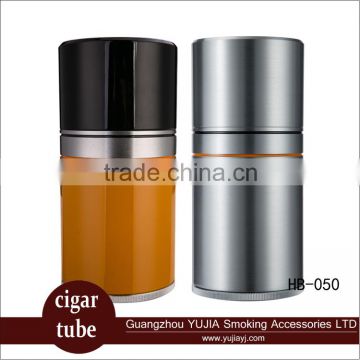 Guangzhou YuJia high end cohiba aluminum cigar tube have nice packaging