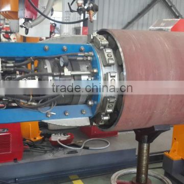 Pipe prefabrication internal pneumatic line up machine