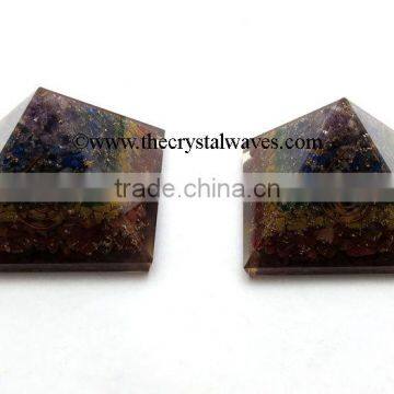 Chakra Orgone Alligned Pyramids Natural Stone