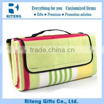 2015 Heat Resistant Light Custom Picnic Blanket