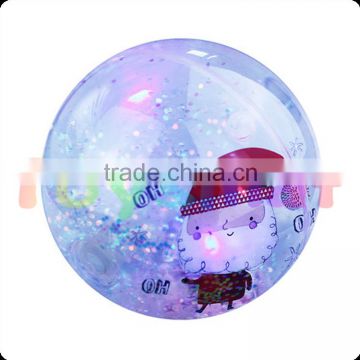 Promotional led electric ball led Bouncy Ball for christmas