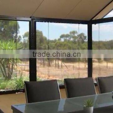 Transparent PVC Fabric Outdoor Patio Blinds