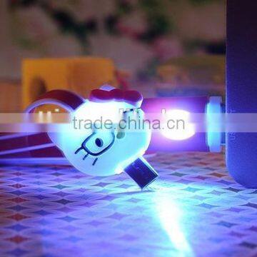 cute micro led lighting usb assembly line for samsung , android