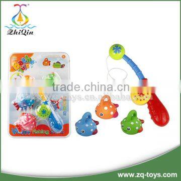 High quality rubber fish toy plastic toy fish hooks with EN71, ASTM certificates