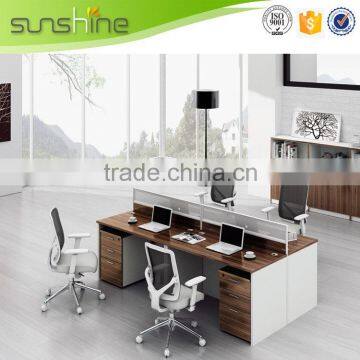 New Design High End Hot Sale 3 Person Office Workstation/office Furniture Made In China