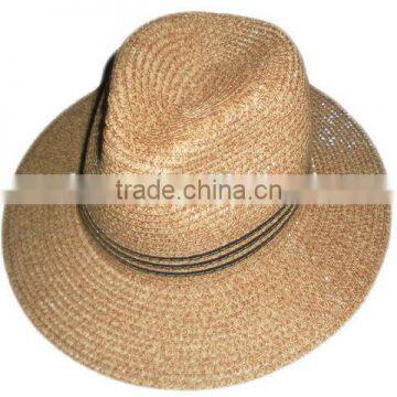 Practical High quality simple straw panama hat