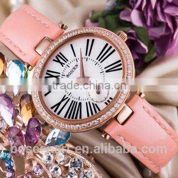 2016 Wholesale OEM Fashion Lady Quartz Watch , Stainless Steel Golden Luxury Branded Watches Women Quality Choice photo-4