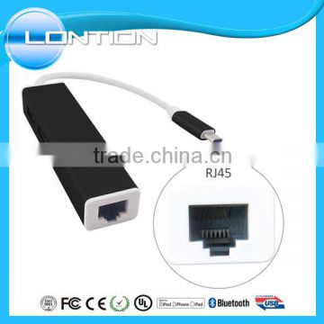 USB 3.1 Type-C/M to RJ45 Lan Adapter