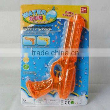 transparent water gun(summer toys,promotion gift,kids plastic toy)