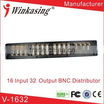 Multi-channels 32 output bnc video splitter