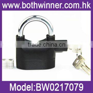 Black Iron Siren Padlock