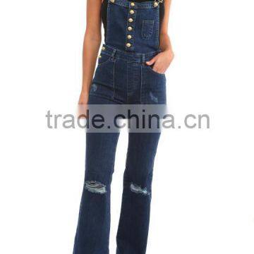 wholesale women denim jumpsuits