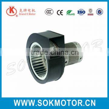 380V 80mm AC 380v Centrifugal Metal Wood Stove Fan
