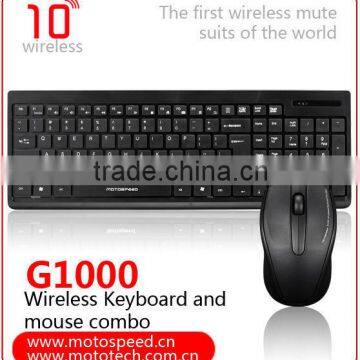 USB standard computer/ notebook keyboard mouse set wireless